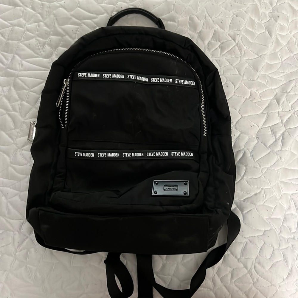 Steve Madden Black Backpack